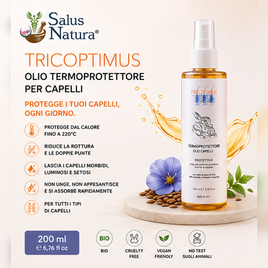 Linea Tricoptimus - Olio Termoprotettore per capelli