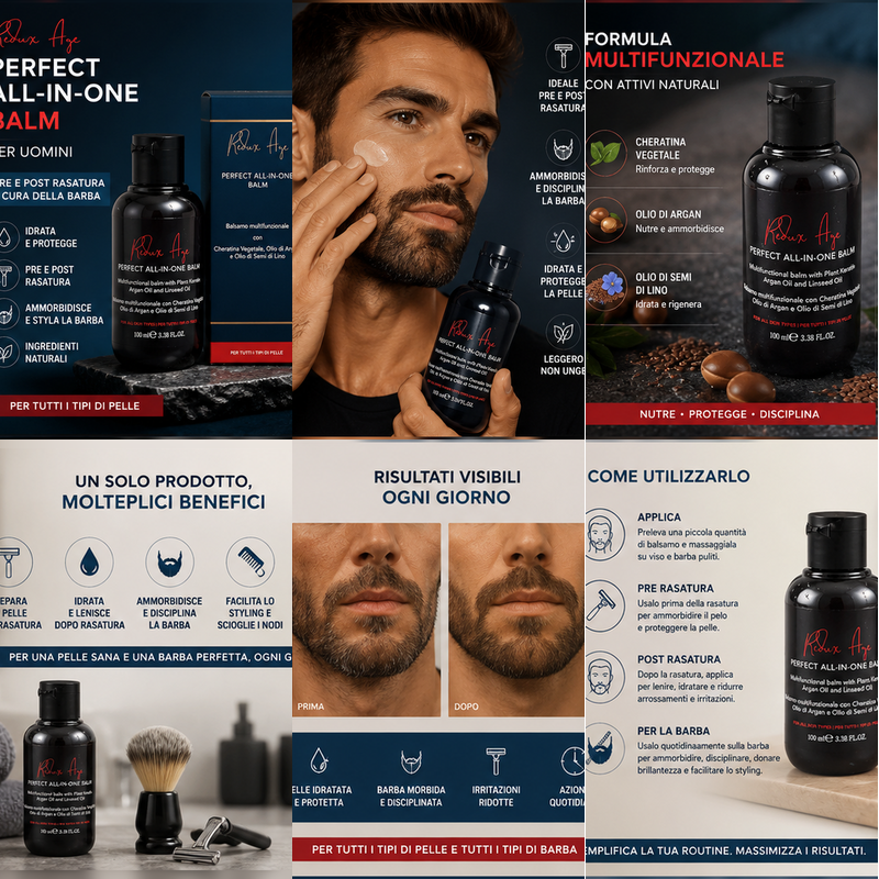 Redux Age For Man - Perfect All-In-One Balm