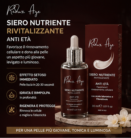 Redux Age Red - Siero Viso Nutriente Rivitalizzante