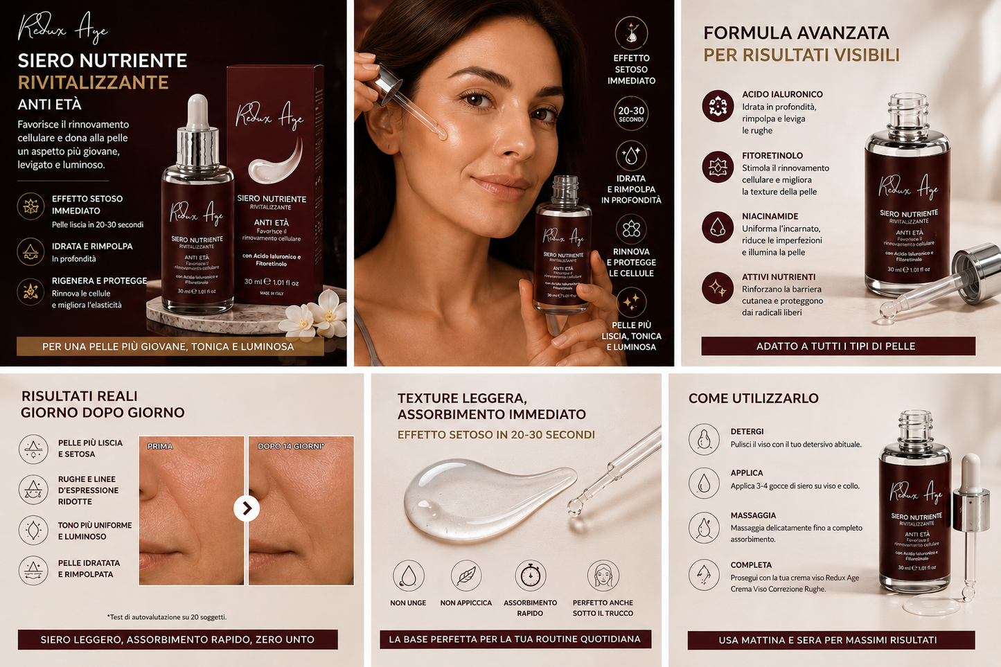 Redux Age Red - Siero Viso Nutriente Rivitalizzante